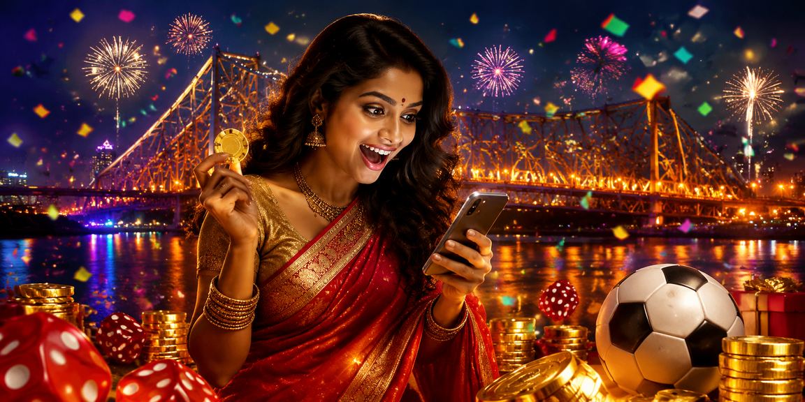 Mobile live casino player enjoying dice games in Kolkata